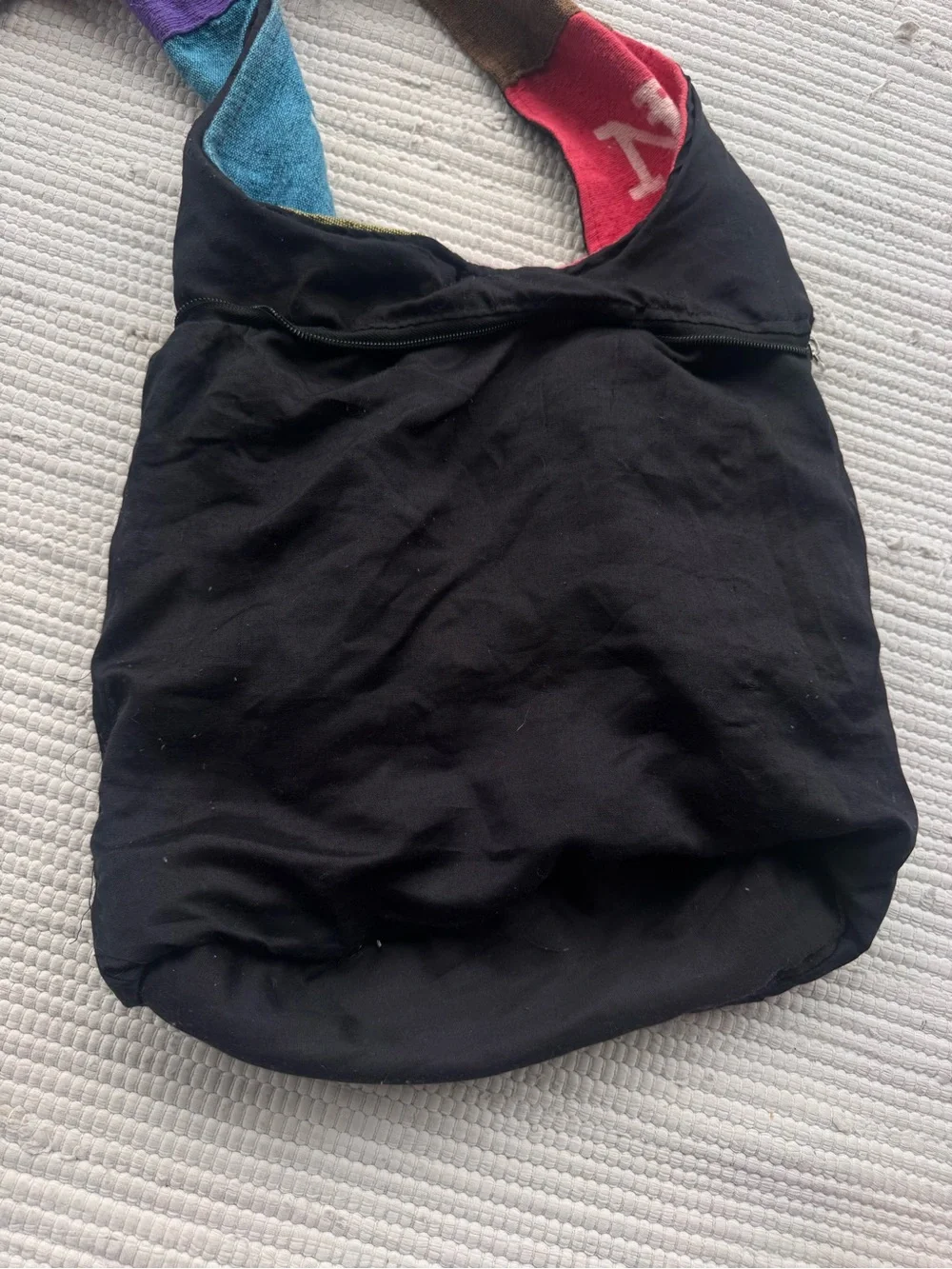 NY Patchwork Hobo Bag Boho Cotton Shoulder Bag Nepal Handmade